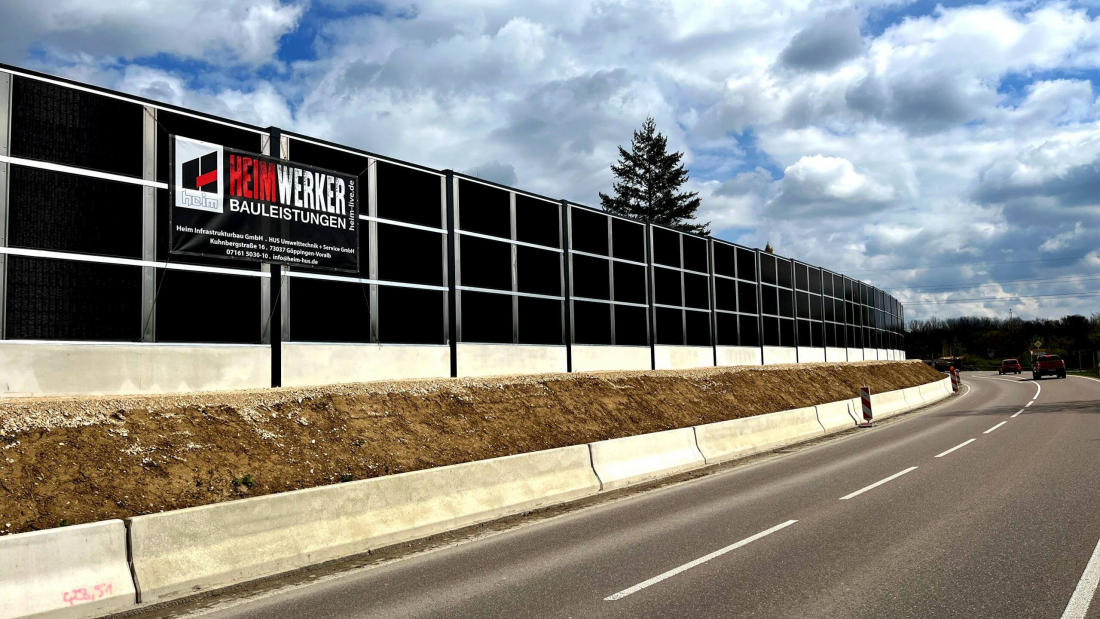 waltershofen-PV Lärmschutzwand