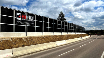 waltershofen-PV Lärmschutzwand